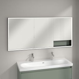 Villeroy & Boch My View+ szafka 160x16,8x75 cm z lustrem  soft green B48216AF