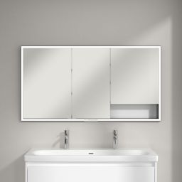 Villeroy & Boch My View+ szafka 140x16,8x75 cm z lustrem Brilliant White B48214VE