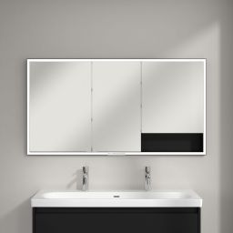 Villeroy & Boch My View+ szafka 140x16,8x75 cm z lustrem Volcano Black B48214VL