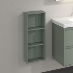 Villeroy & Boch My View+ szafka 30x16,7x75 cm boczna wisząca Soft Green B85530AF