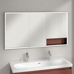 Villeroy & Boch My View+ szafka 140x16,8x75 cm z lustrem Wine Red B48214AH