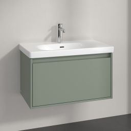 Villeroy & Boch Skyla szafka 77,2x43,9x43,6 cm podumywalkowa wisząca Soft Green C78600AF