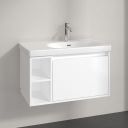 Villeroy & Boch Skyla szafka 77,2x43,9x43,6 cm podumywalkowa wisząca prawa Brilliant White C78700VE