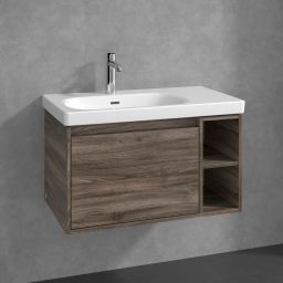 Villeroy & Boch Skyla szafka 77,2x43,9x43,6 cm podumywalkowa wisząca lewa Stone Oak C78800RK
