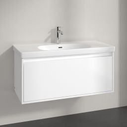 Villeroy & Boch Skyla szafka 97,2x43,9x43,6 cm podumywalkowa wisząca Brilliant White C78900VE