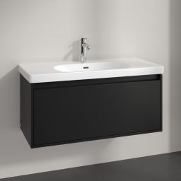 Villeroy & Boch Skyla szafka 97,2x43,9x43,6 cm podumywalkowa wisząca Volcano Black C78900VL