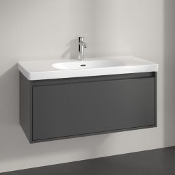Villeroy & Boch Skyla szafka 97,2x43,9x43,6 cm podumywalkowa wisząca Graphite C78900VR