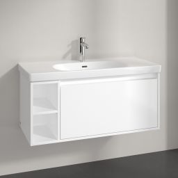 Villeroy & Boch Skyla szafka 97,2x43,9x43,6 cm podumywalkowa wisząca Brilliant White C79000VE