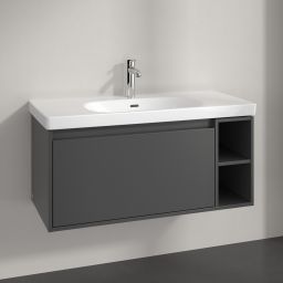 Villeroy & Boch Skyla szafka 97,2x43,9x43,6 cm podumywalkowa wisząca Graphite C79100VR
