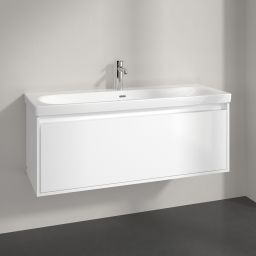 Villeroy & Boch Skyla szafka 117,2x43,9x43,6 cm podumywalkowa wisząca Brilliant White C79200VE