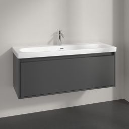 Villeroy & Boch Skyla szafka 117,2x43,9x43,6 cm podumywalkowa wisząca Graphite C79200VR