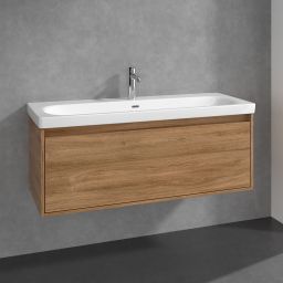 Villeroy & Boch Skyla szafka 117,2x43,9x43,6 cm podumywalkowa wisząca Oak Kansas C79200RH
