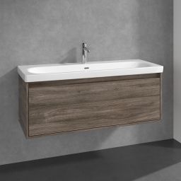 Villeroy & Boch Skyla szafka 117,2x43,9x43,6 cm podumywalkowa wisząca Stone Oak C79200RK
