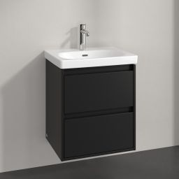 Villeroy & Boch Skyla szafka 52,2x42,4x59,6 cm podumywalkowa wisząca Volcano Black C79300VL
