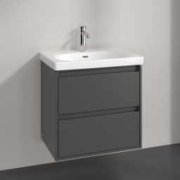 Villeroy & Boch Skyla szafka 62,2x43,9x59,6 cm podumywalkowa wisząca Graphite C79500VR