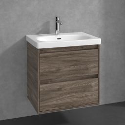 Villeroy & Boch Skyla szafka 62,2x43,9x59,6 cm podumywalkowa wisząca Stone Oak C79500RK