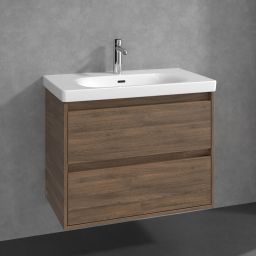 Villeroy & Boch Skyla szafka 77,2x43,9x59,6 cm podumywalkowa wisząca Arizona Oak C79600VH