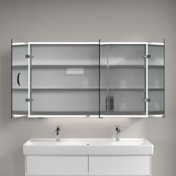 Villeroy & Boch My View Now szafka 120 cm boczna lustrzana wisząca z oświetleniem LED A4551200