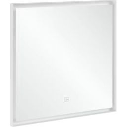 Villeroy & Boch Subway 3.0 lustro prostokątne 80x75 cm z oświetleniem LED White Matt A4638000