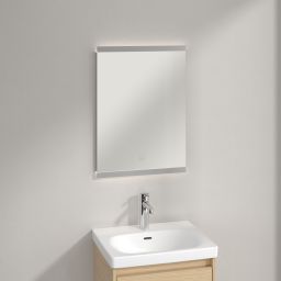Villeroy & Boch More to See Square lustro 50x70 cm prostokątne z oświetleniem A4755000