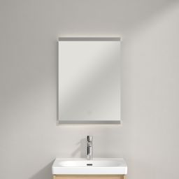 Villeroy & Boch More to See Square lustro 50x70 cm prostokątne z oświetleniem A4755000