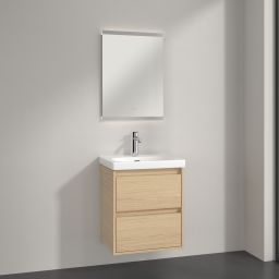 Villeroy & Boch More to See Square lustro 50x70 cm prostokątne z oświetleniem A4755000