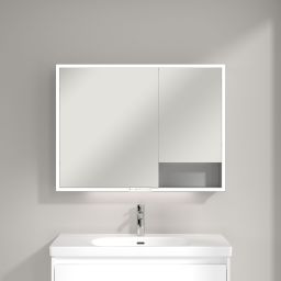 Villeroy & Boch My View+ szafka 100x16,8x75 cm z lustrem aluminium A4811000