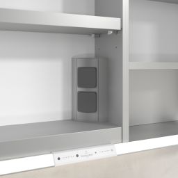 Villeroy & Boch My View+ szafka 100x16,8x75 cm z lustrem aluminium A4811000