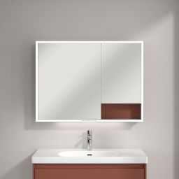 Villeroy & Boch My View+ szafka 100x16,8x75 cm z lustrem Wine Red A48110AH