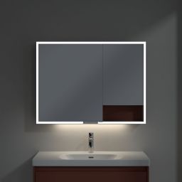 Villeroy & Boch My View+ szafka 100x16,8x75 cm z lustrem Wine Red A48110AH