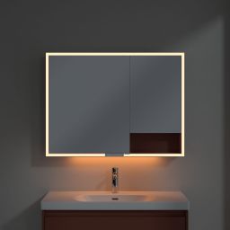 Villeroy & Boch My View+ szafka 100x16,8x75 cm z lustrem Wine Red A48110AH