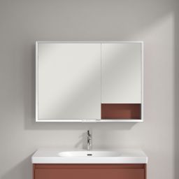 Villeroy & Boch My View+ szafka 100x16,8x75 cm z lustrem Wine Red A48110AH