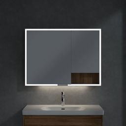 Villeroy & Boch My View+ szafka 100x16,8x75 cm z lustrem Oak Kansas A48110RH