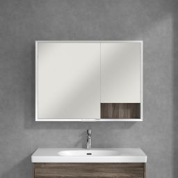 Villeroy & Boch My View+ szafka 100x16,8x75 cm z lustrem Stone Oak A48110RK