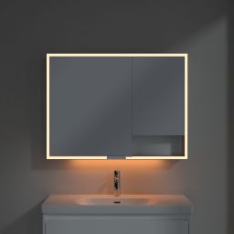 Villeroy & Boch My View+ szafka 100x16,8x75 cm z lustrem Brilliant White A48110VE