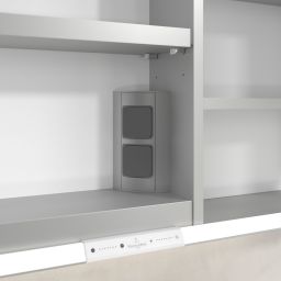 Villeroy & Boch My View+ szafka 100x16,8x75 cm z lustrem Pure White A48110VF