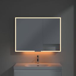 Villeroy & Boch My View+ szafka 100x16,8x75 cm z lustrem Pure White A48110VF