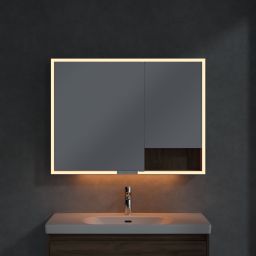 Villeroy & Boch My View+ szafka 100x16,8x75 cm z lustrem Arizona Oak A48110VH