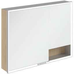 Villeroy & Boch My View+ szafka 100x16,8x75 cm z lustrem Nordic Oak A48110VJ