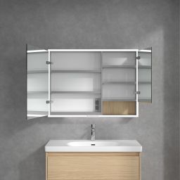 Villeroy & Boch My View+ szafka 100x16,8x75 cm z lustrem Nordic Oak A48110VJ