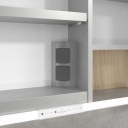 Villeroy & Boch My View+ szafka 100x16,8x75 cm z lustrem Nordic Oak A48110VJ