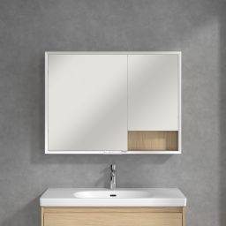 Villeroy & Boch My View+ szafka 100x16,8x75 cm z lustrem Nordic Oak A48110VJ
