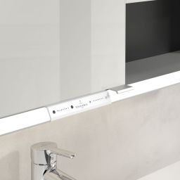 Villeroy & Boch My View+ szafka 100x16,8x75 cm z lustrem Volcano Black A48110VL