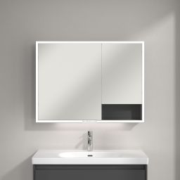 Villeroy & Boch My View+ szafka 100x16,8x75 cm z lustrem Graphite A48110VR