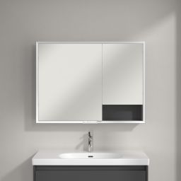 Villeroy & Boch My View+ szafka 100x16,8x75 cm z lustrem Graphite A48110VR