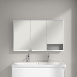 Villeroy & Boch My View+ szafka 120x16,8x75 cm z lustrem aluminium A4811200