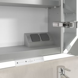 Villeroy & Boch My View+ szafka 120x16,8x75 cm z lustrem aluminium A4811200