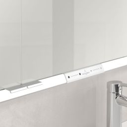 Villeroy & Boch My View+ szafka 120x16,8x75 cm z lustrem aluminium A4811200