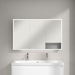Villeroy & Boch My View+ szafka 120x16,8x75 cm z lustrem aluminium A4811200