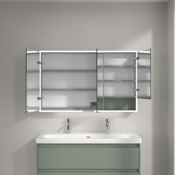 Villeroy & Boch My View+ szafka 120x16,8x75 cm z lustrem Soft Green A48112AF